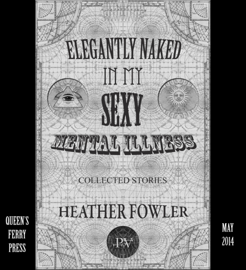 Cover art by pablo vision for elegantly naked in my sexy mental illness by heather fowler